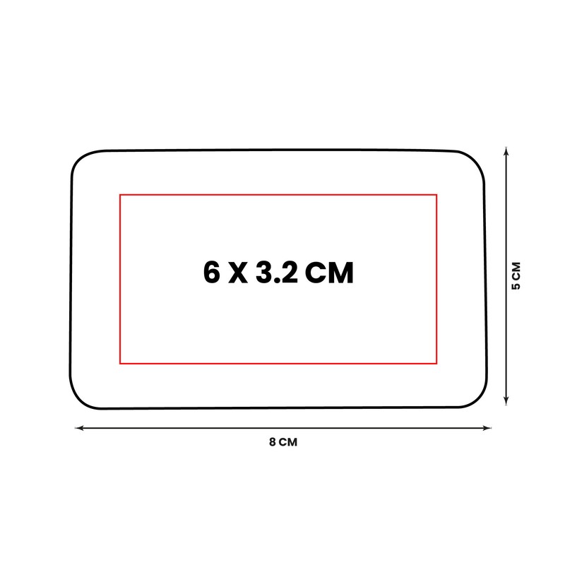 Placa metálica con grabado gde - Imagen 2