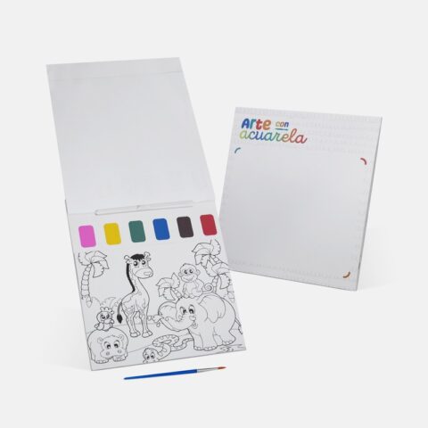 Libreta con acuarelas klimpt