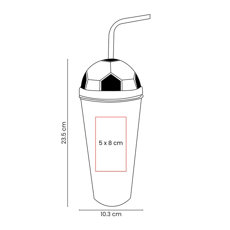 Vaso corneta - Imagen 2