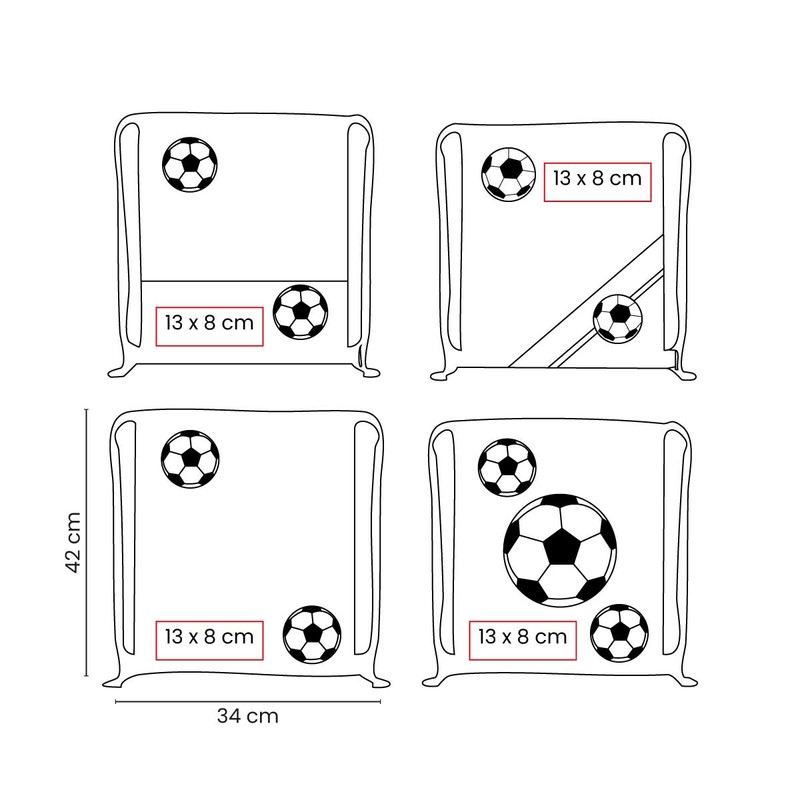 Bolsa-mochila mágica soccer - Imagen 2