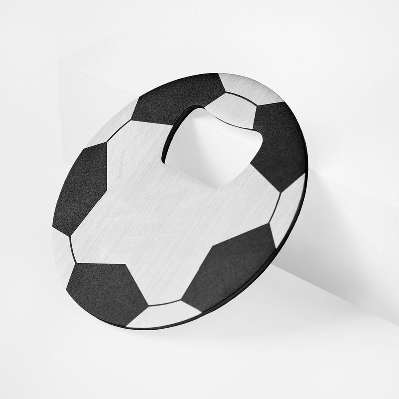 Destapador metálico soccer